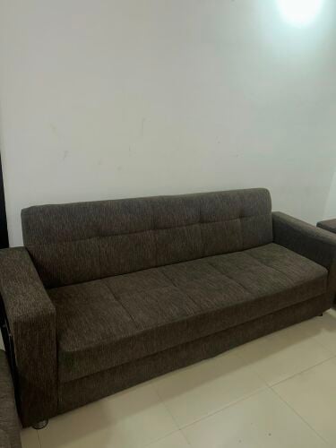 sofa and single beds and