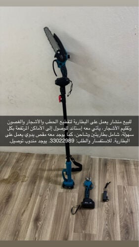 Battery-Powered Chainsaw & Pruner