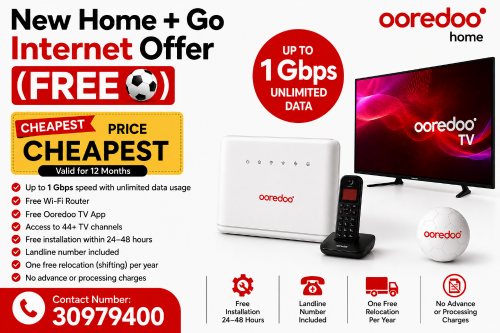 Ooredoo Home internet