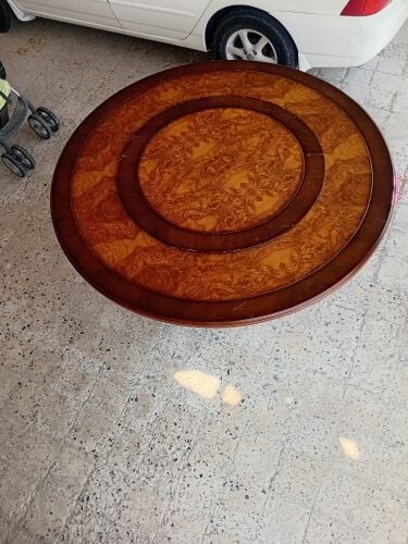 Lazy Susan Rounding Dining Table