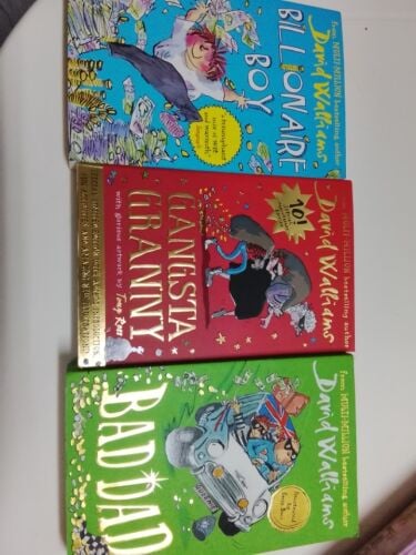 a set of three david walliams book