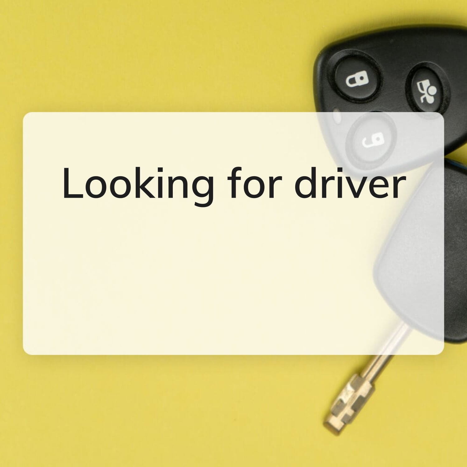 Looking for driver