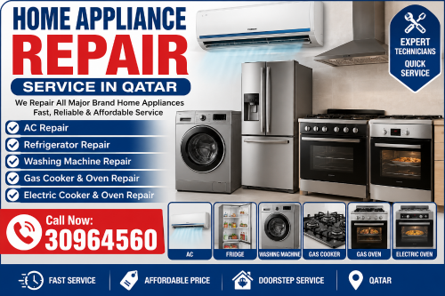 AC,Fridge,Washing Machine,Gas Oven