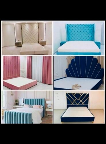 bed cebinet make sofa curtain barke