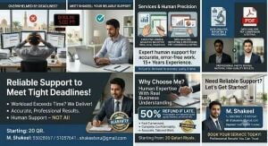 Data/Admin Support Services