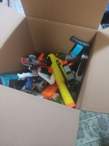 a box with+17 gun's nerfe and xshot