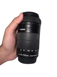 Canon Lens 18-55mm and 55-250mm
