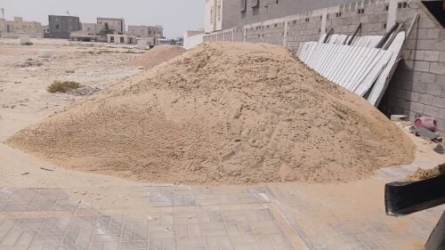 طين زراعي ورمل ودفان وكنكري وقار