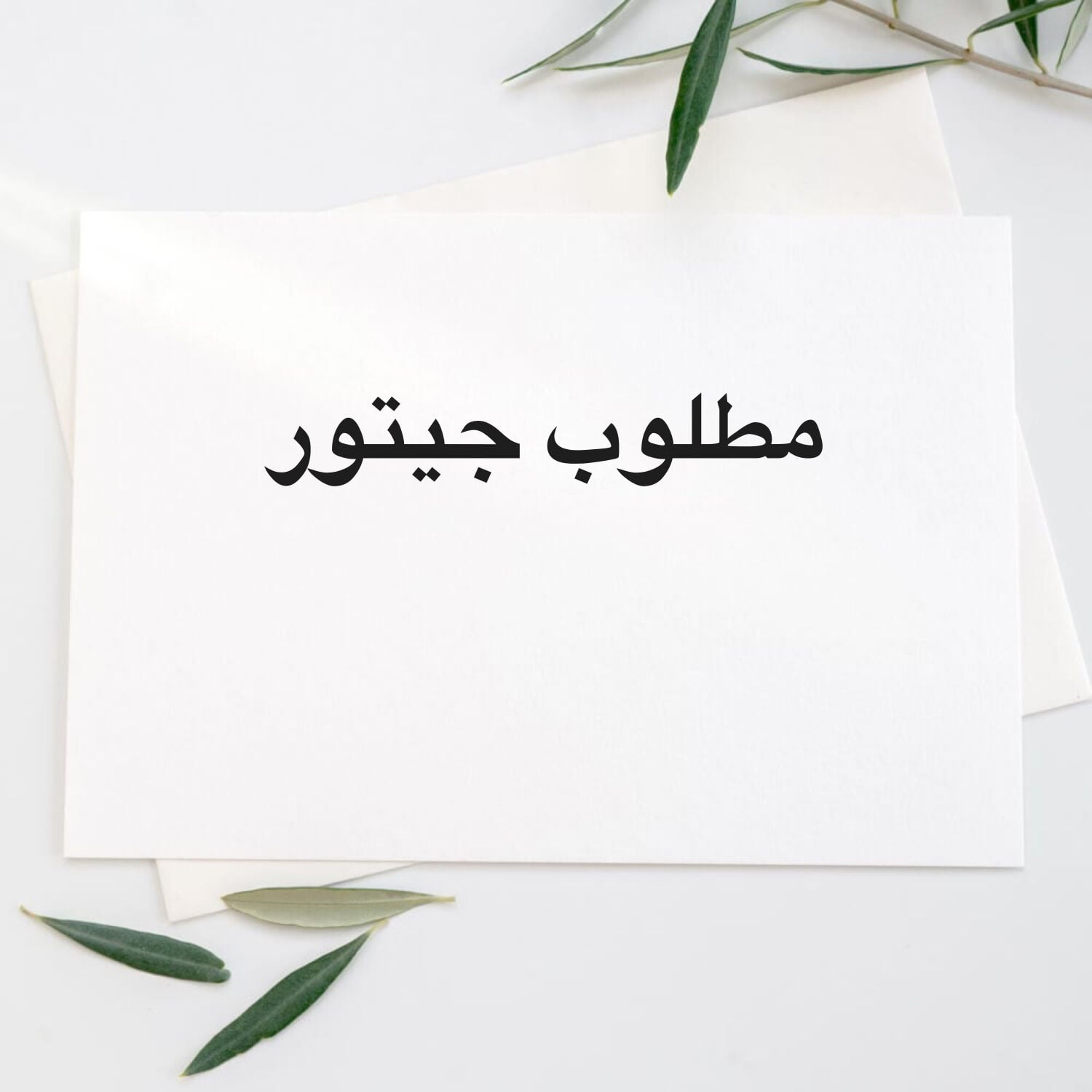 مطلوب