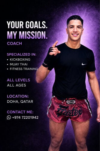 personal fitness trainer offering f