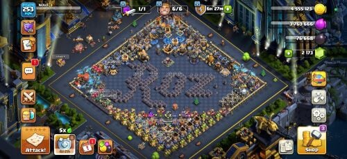 CLASH OF CLANS ACCOUNT MAX