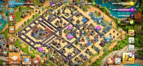 Clash of clans Th 18 max