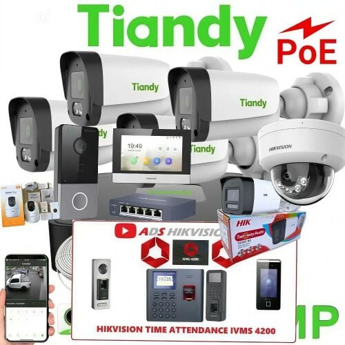 CCTV IP camera installation