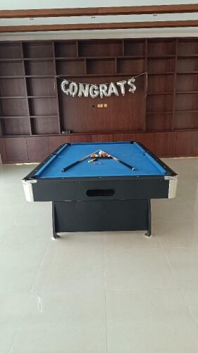 Billiards table 9 fit
