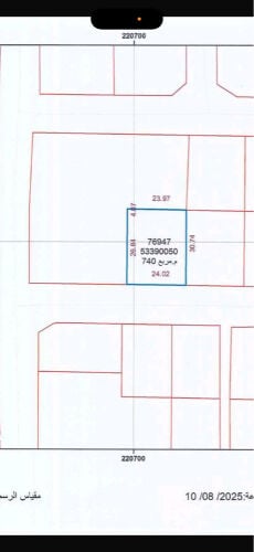 الريان للبيع بيت شعبي مؤجر740م