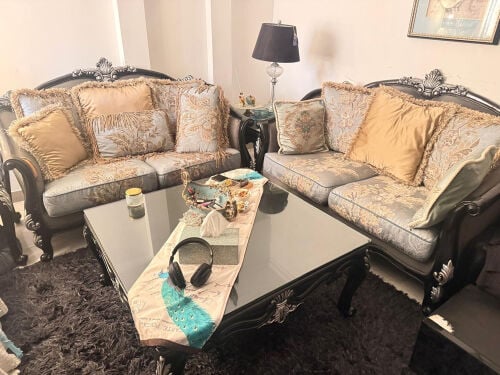 table and couch for sale
