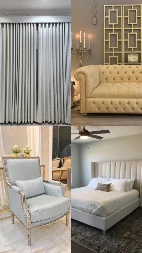 Curtain,sofa,bed