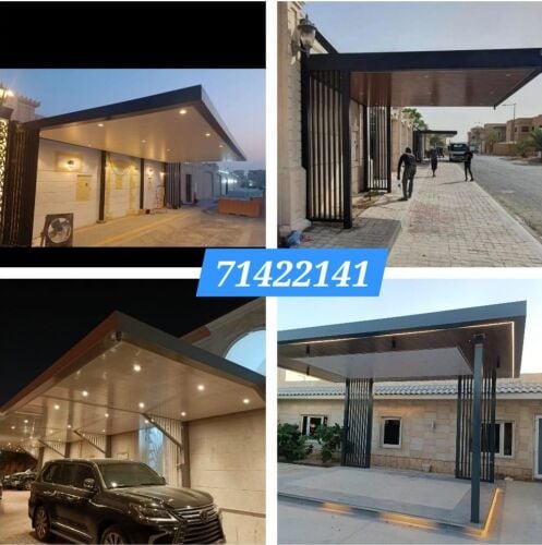Custom-made iron doors and windows,