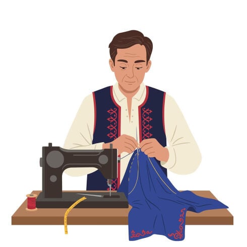اريد خياط رجالي محترف 