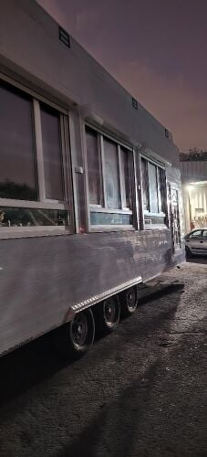 cabin caravan all steel work