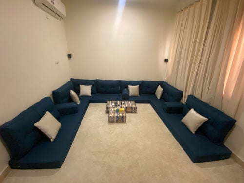New majlis + tables + carpet