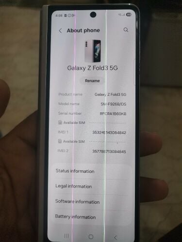 Samsung Galaxy Z Fold 3 5G