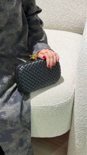 BVG Knot Clutch Black