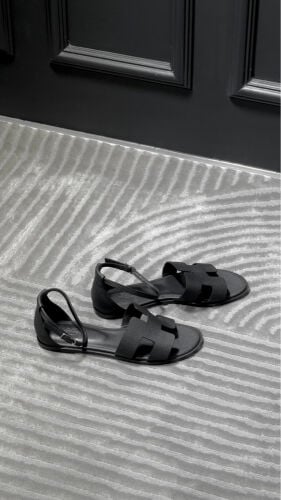 HMS Santorini Sandal Noir
