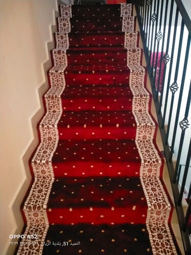 Carpet fixing For Stairs