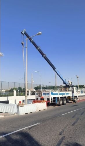 للايجار كرين 10طن 7طن 5طن بسعرمنا