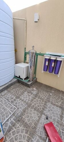 Pluming, water tank cleaning, fil