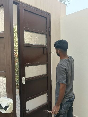 metal door paint