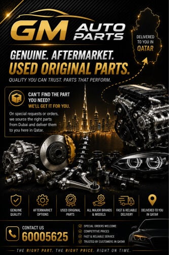 GM AUTO PARTS - All Car Parts