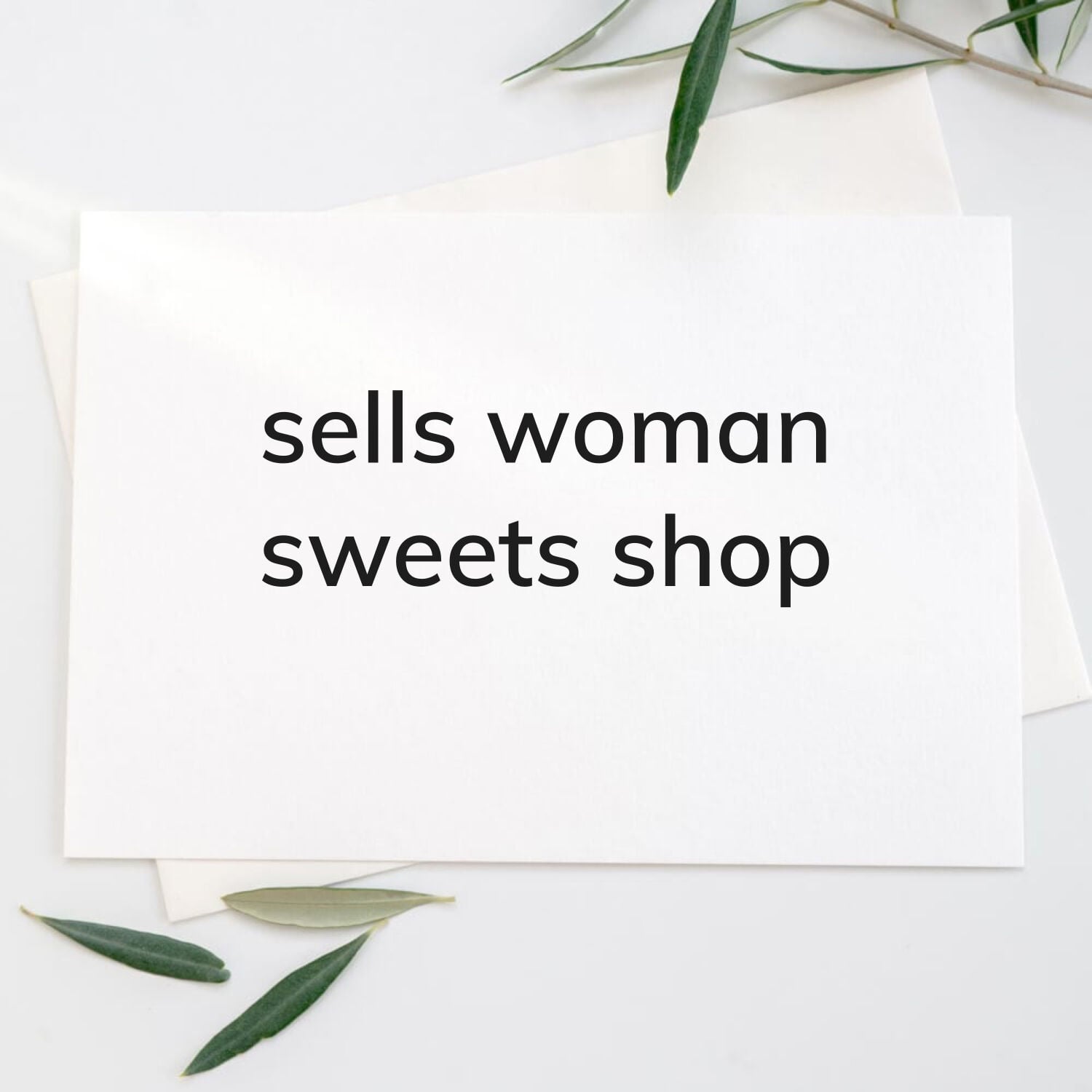 sweets shop