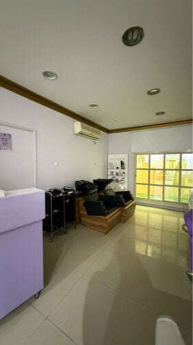 Salon chairs for immediate sale.