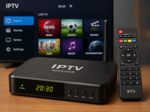 iptv receiver for dish satellite