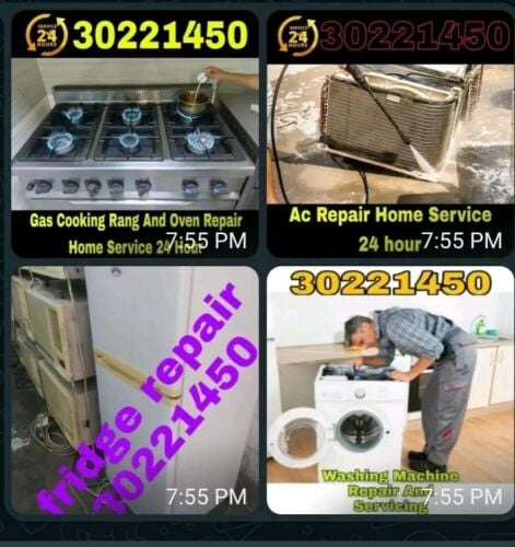 ac fridge whasing machine cooking r