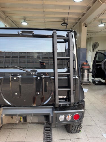 5 Door Jimny Side Steps +Ladder 