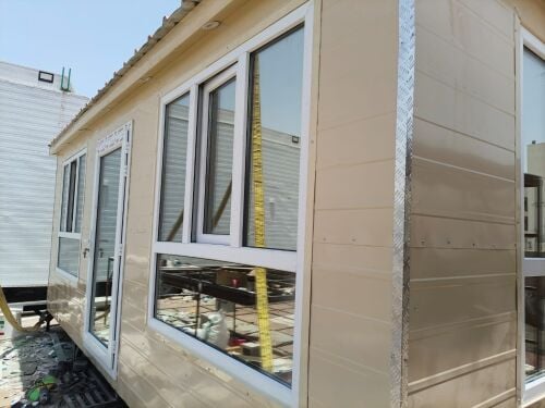 cabin caravan all steel work