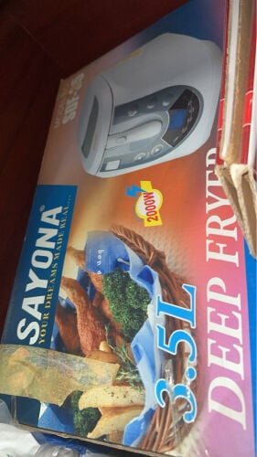 Sayona deep fryer 
