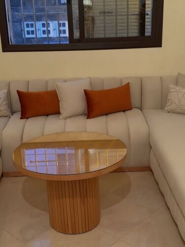 Sofa's and curtains