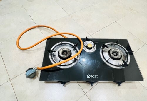 Oscar 3 burner stove + cylinder 