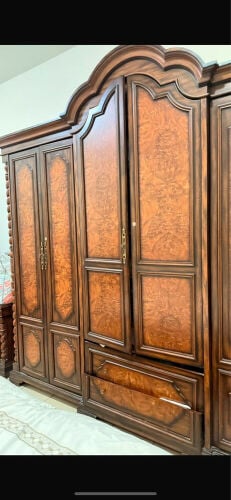 Wardrobe with dressing table
