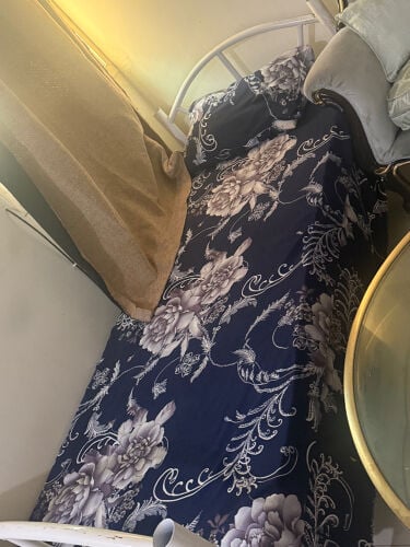 2 single beds with mattress 