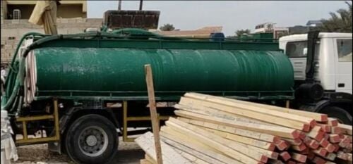 توريد تانكر مياه لمواقع البناء
