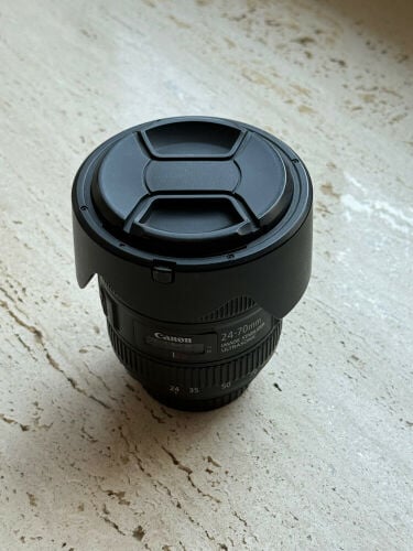  Canon EF 24-70mm lens Mark II