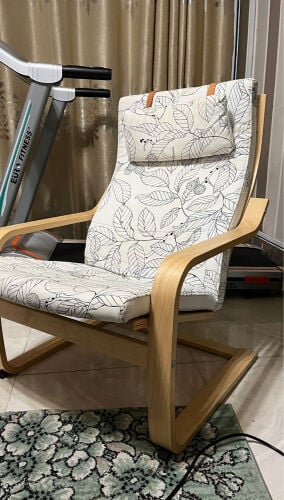 comfortable IKEA POÄNG Armchair