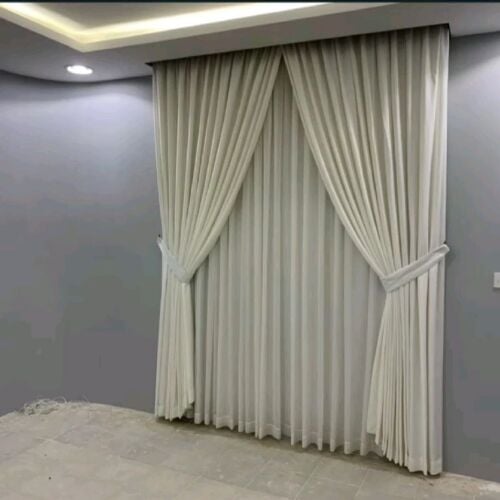 Curtain sofa bed make upholstery