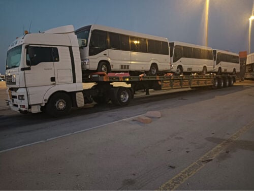 head truck and lowbed