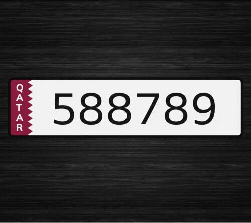 car plate ( 588789 ) 